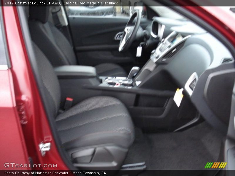 Cardinal Red Metallic / Jet Black 2012 Chevrolet Equinox LT AWD