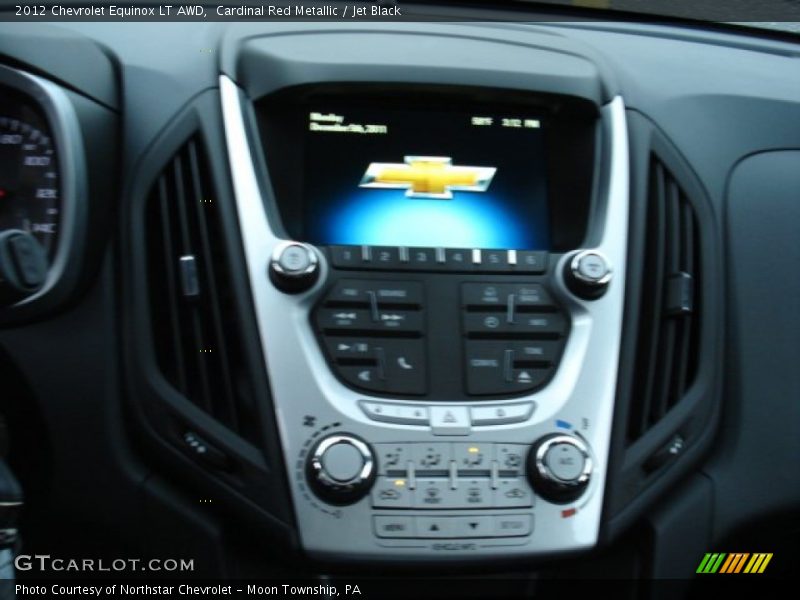 Cardinal Red Metallic / Jet Black 2012 Chevrolet Equinox LT AWD
