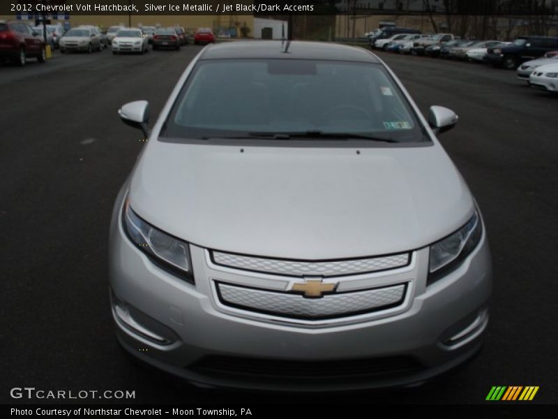 Silver Ice Metallic / Jet Black/Dark Accents 2012 Chevrolet Volt Hatchback