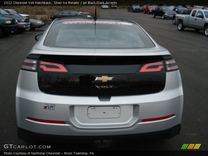 Silver Ice Metallic / Jet Black/Dark Accents 2012 Chevrolet Volt Hatchback