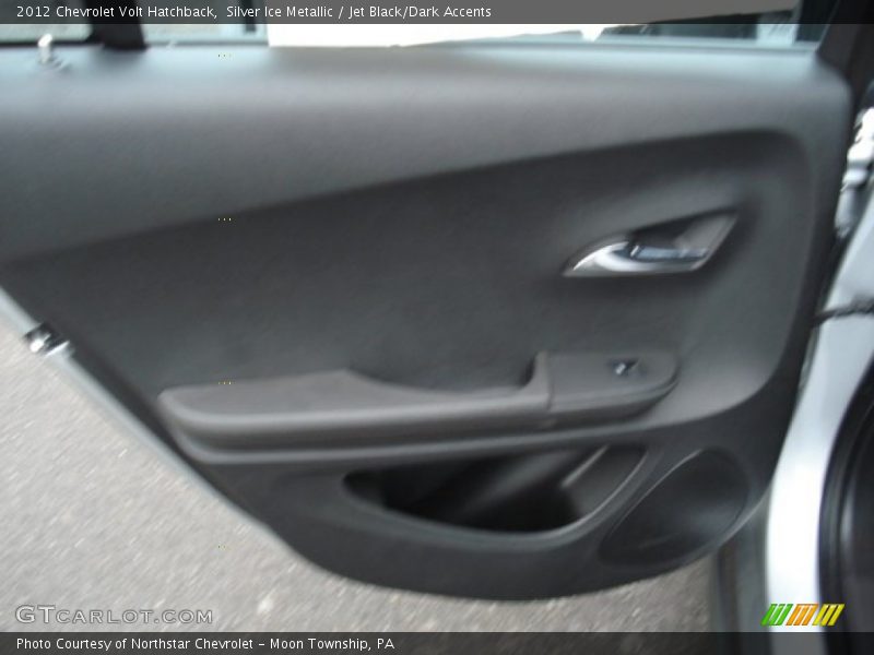 Silver Ice Metallic / Jet Black/Dark Accents 2012 Chevrolet Volt Hatchback
