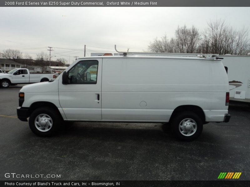 Oxford White / Medium Flint 2008 Ford E Series Van E250 Super Duty Commericial