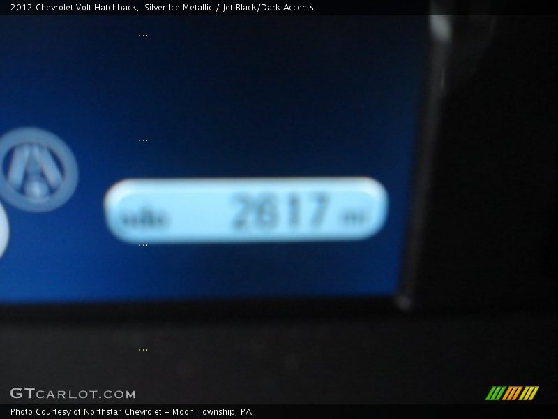 Silver Ice Metallic / Jet Black/Dark Accents 2012 Chevrolet Volt Hatchback