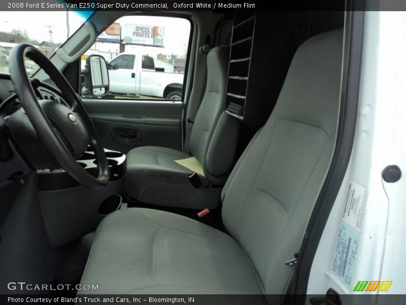 Oxford White / Medium Flint 2008 Ford E Series Van E250 Super Duty Commericial