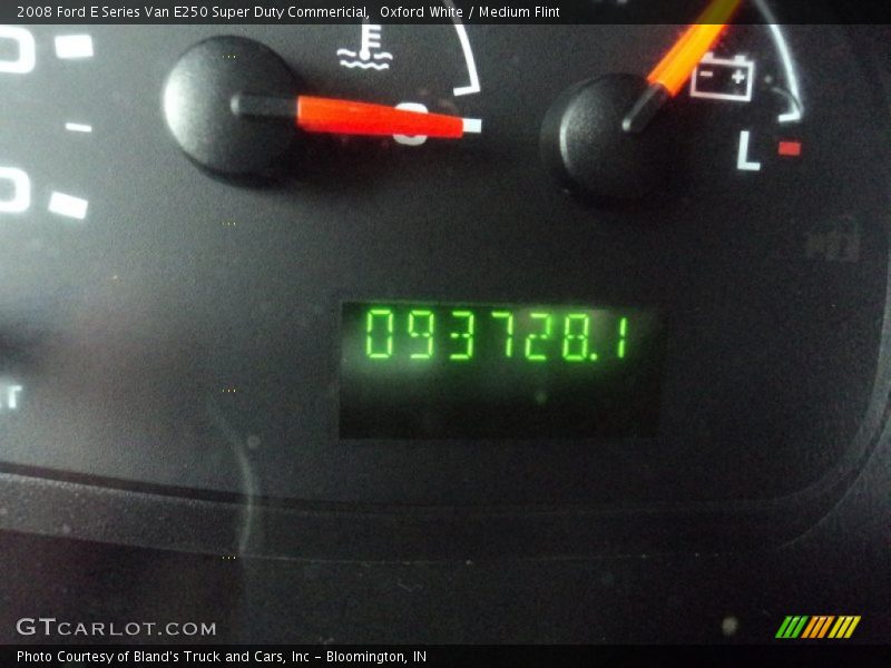 Oxford White / Medium Flint 2008 Ford E Series Van E250 Super Duty Commericial