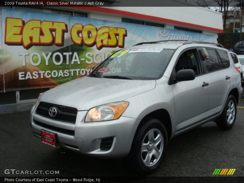 Classic Silver Metallic / Ash Gray 2009 Toyota RAV4 I4