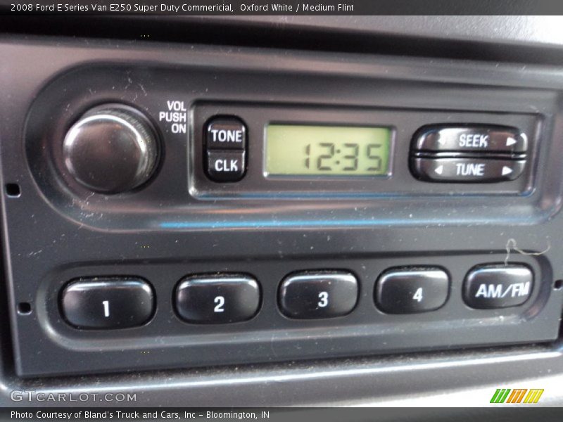 Oxford White / Medium Flint 2008 Ford E Series Van E250 Super Duty Commericial