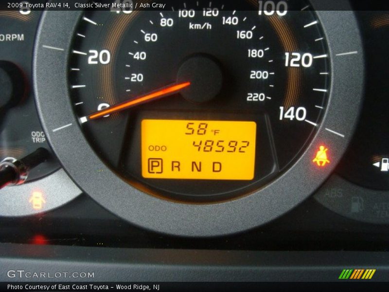 Classic Silver Metallic / Ash Gray 2009 Toyota RAV4 I4