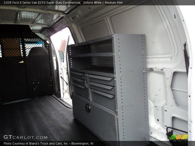 Oxford White / Medium Flint 2008 Ford E Series Van E250 Super Duty Commericial