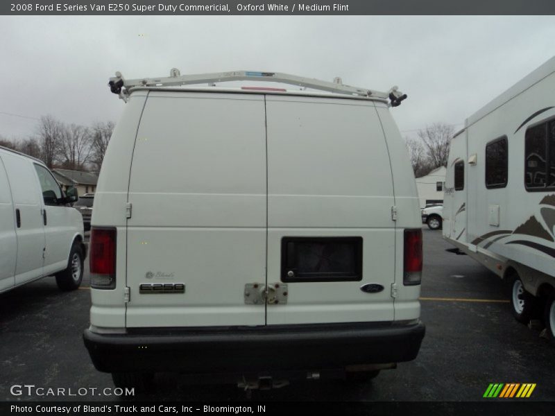 Oxford White / Medium Flint 2008 Ford E Series Van E250 Super Duty Commericial