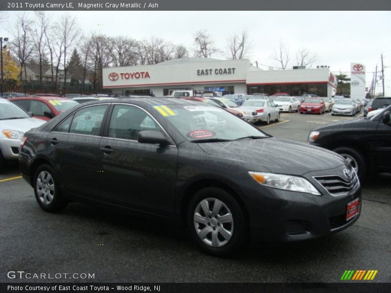 Magnetic Gray Metallic / Ash 2011 Toyota Camry LE