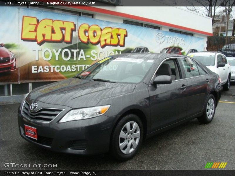 Magnetic Gray Metallic / Ash 2011 Toyota Camry LE