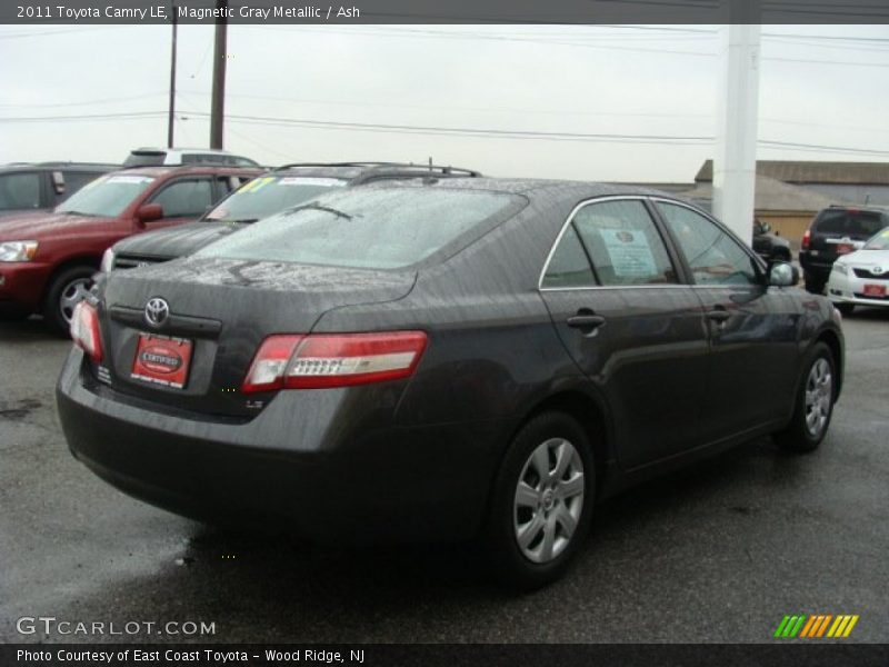 Magnetic Gray Metallic / Ash 2011 Toyota Camry LE