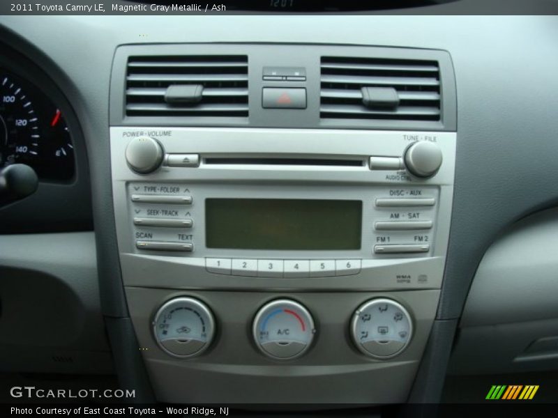 Magnetic Gray Metallic / Ash 2011 Toyota Camry LE