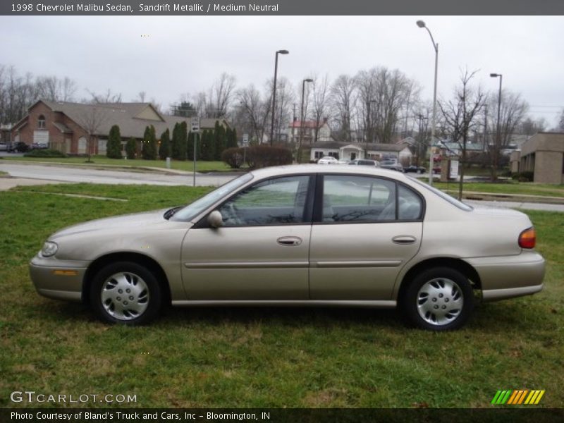  1998 Malibu Sedan Sandrift Metallic