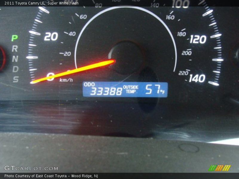 Super White / Ash 2011 Toyota Camry LE