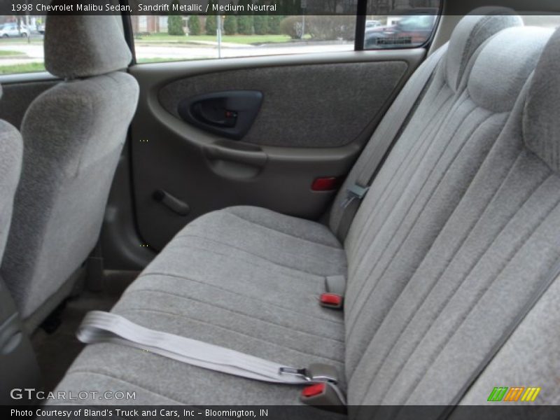 Sandrift Metallic / Medium Neutral 1998 Chevrolet Malibu Sedan