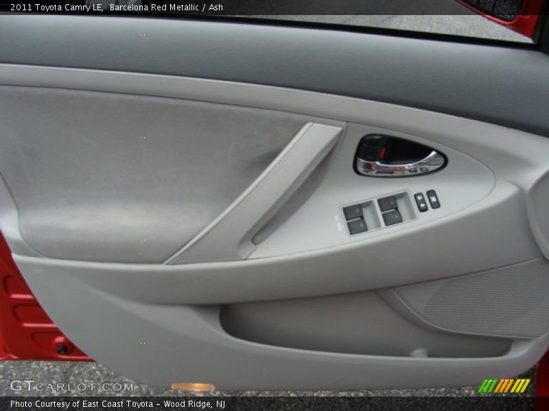 Barcelona Red Metallic / Ash 2011 Toyota Camry LE