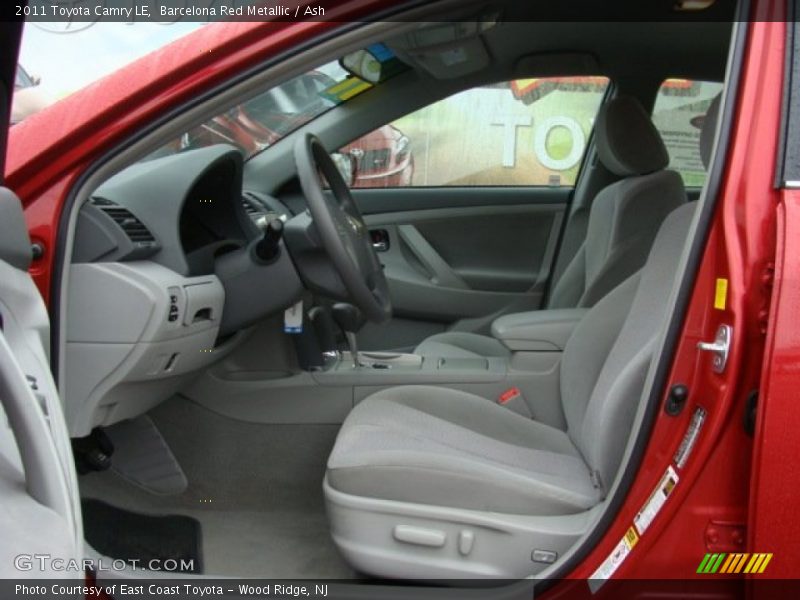 Barcelona Red Metallic / Ash 2011 Toyota Camry LE
