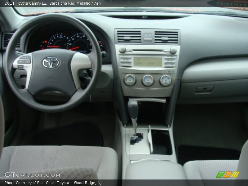 Barcelona Red Metallic / Ash 2011 Toyota Camry LE