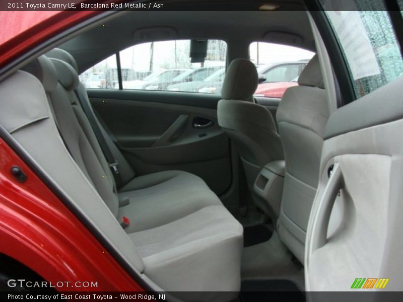 Barcelona Red Metallic / Ash 2011 Toyota Camry LE