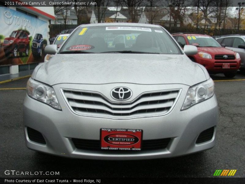 Classic Silver Metallic / Ash 2011 Toyota Camry LE