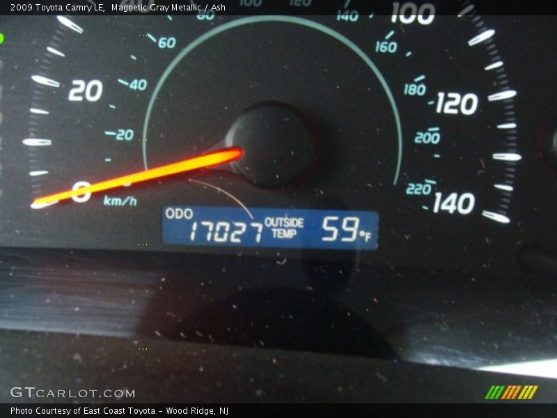 Magnetic Gray Metallic / Ash 2009 Toyota Camry LE