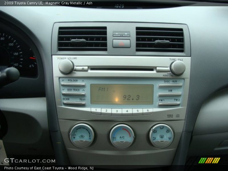 Magnetic Gray Metallic / Ash 2009 Toyota Camry LE