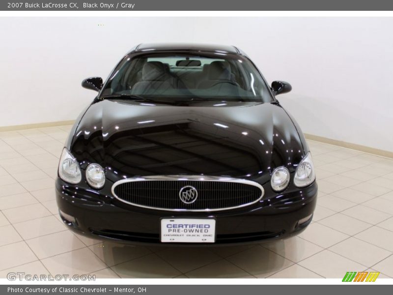 Black Onyx / Gray 2007 Buick LaCrosse CX