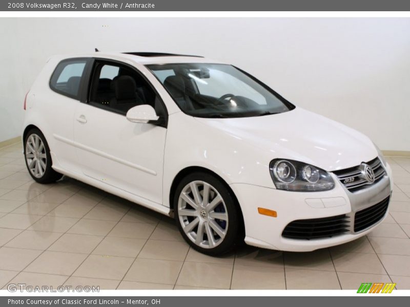 Candy White / Anthracite 2008 Volkswagen R32
