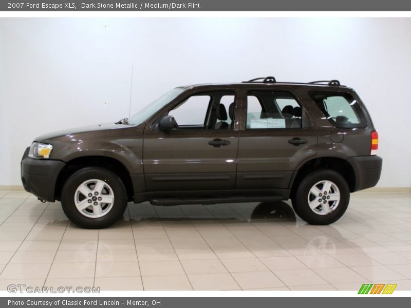 Dark Stone Metallic / Medium/Dark Flint 2007 Ford Escape XLS