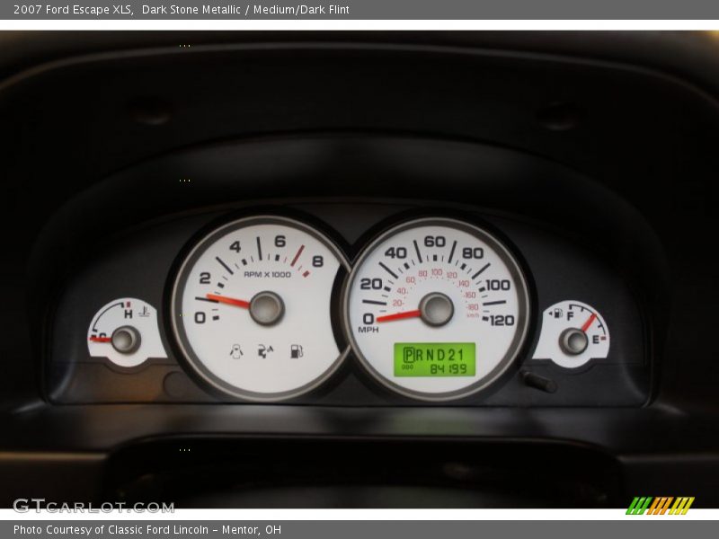 Dark Stone Metallic / Medium/Dark Flint 2007 Ford Escape XLS