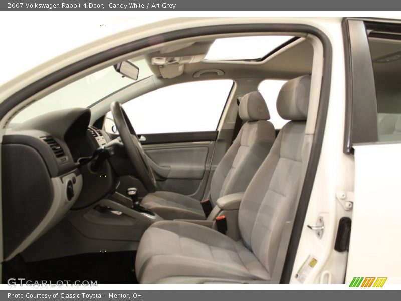  2007 Rabbit 4 Door Art Grey Interior