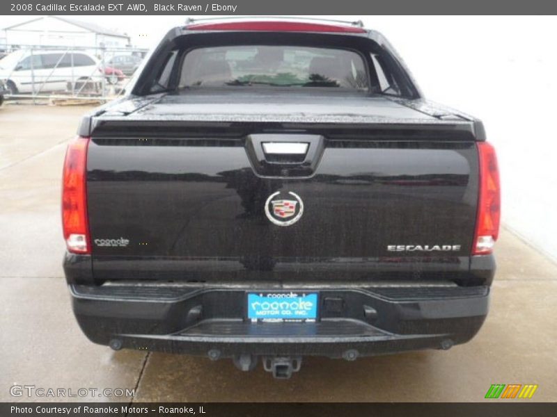 Black Raven / Ebony 2008 Cadillac Escalade EXT AWD