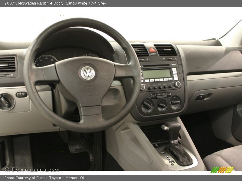 Dashboard of 2007 Rabbit 4 Door