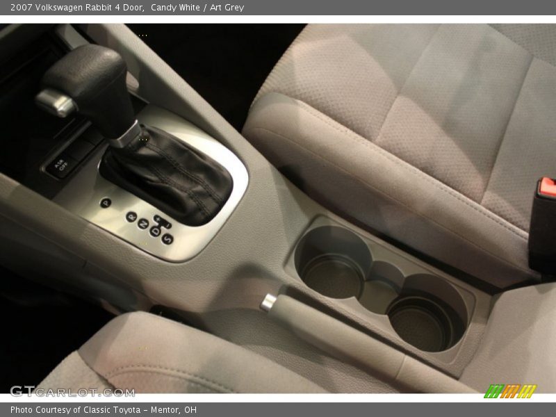 Candy White / Art Grey 2007 Volkswagen Rabbit 4 Door