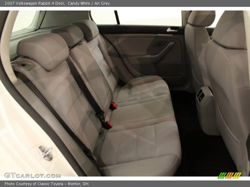 Candy White / Art Grey 2007 Volkswagen Rabbit 4 Door