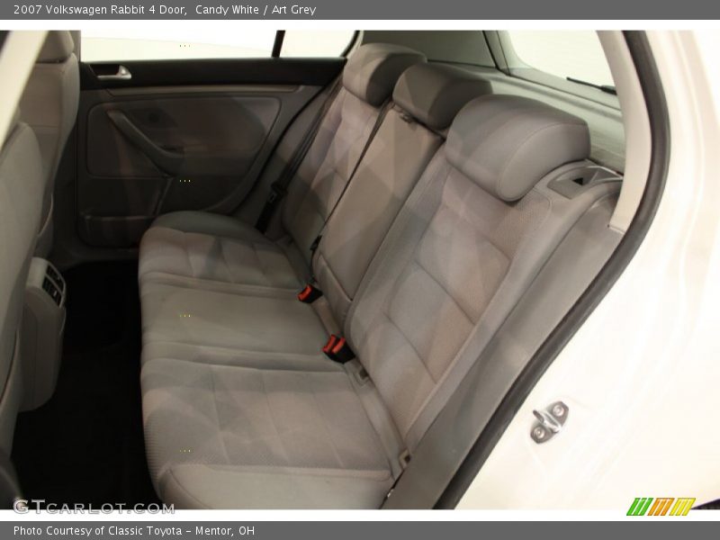 Candy White / Art Grey 2007 Volkswagen Rabbit 4 Door