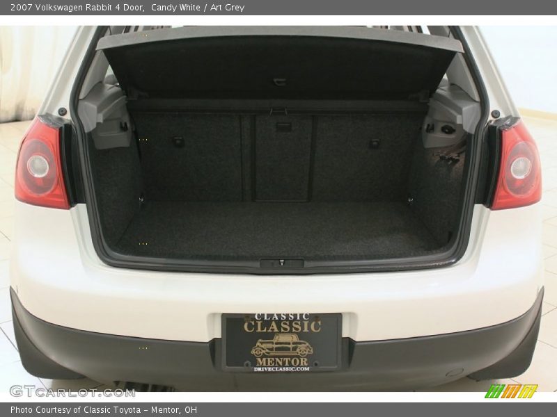 Candy White / Art Grey 2007 Volkswagen Rabbit 4 Door
