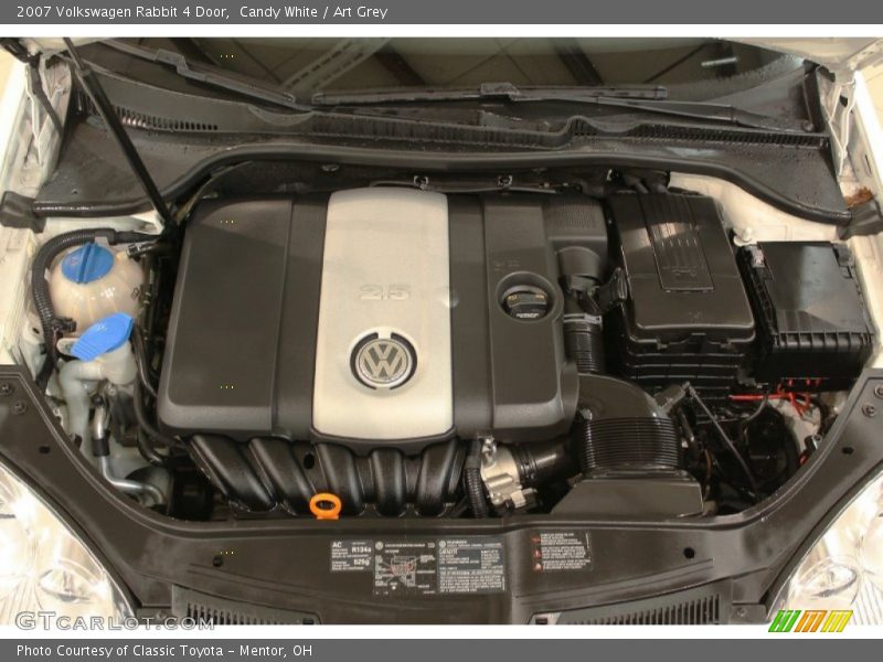  2007 Rabbit 4 Door Engine - 2.5L DOHC 20V Inline 5 Cylinder