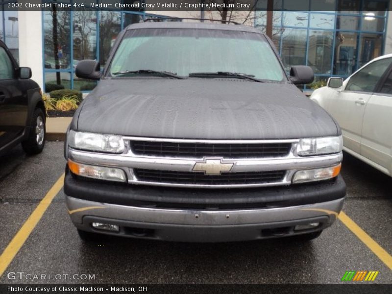 Medium Charcoal Gray Metallic / Graphite/Medium Gray 2002 Chevrolet Tahoe 4x4