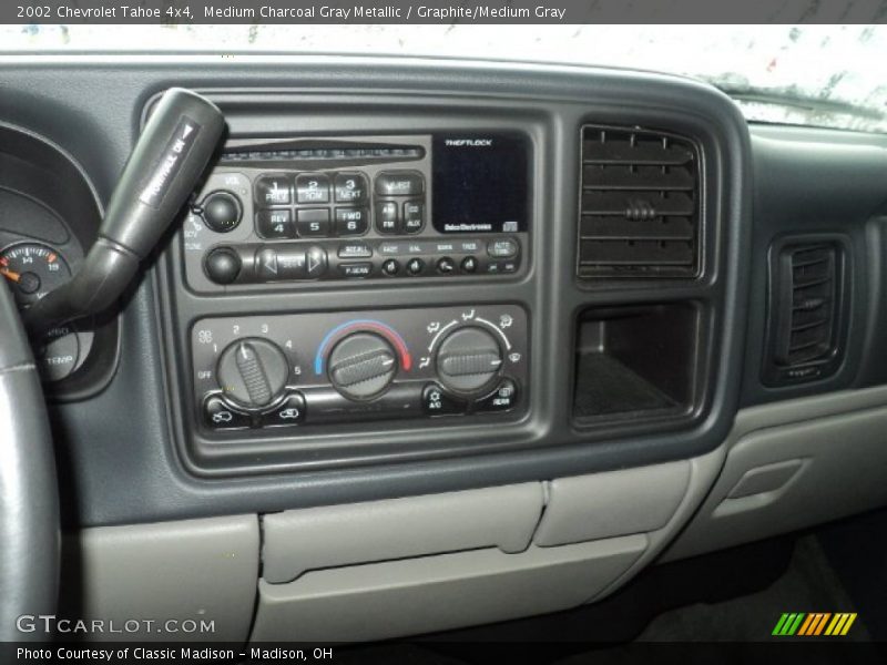 Medium Charcoal Gray Metallic / Graphite/Medium Gray 2002 Chevrolet Tahoe 4x4