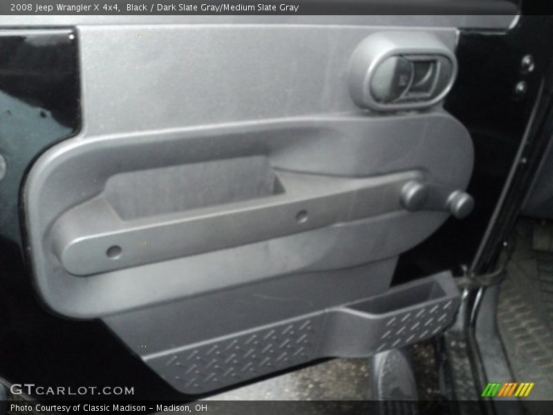 Black / Dark Slate Gray/Medium Slate Gray 2008 Jeep Wrangler X 4x4