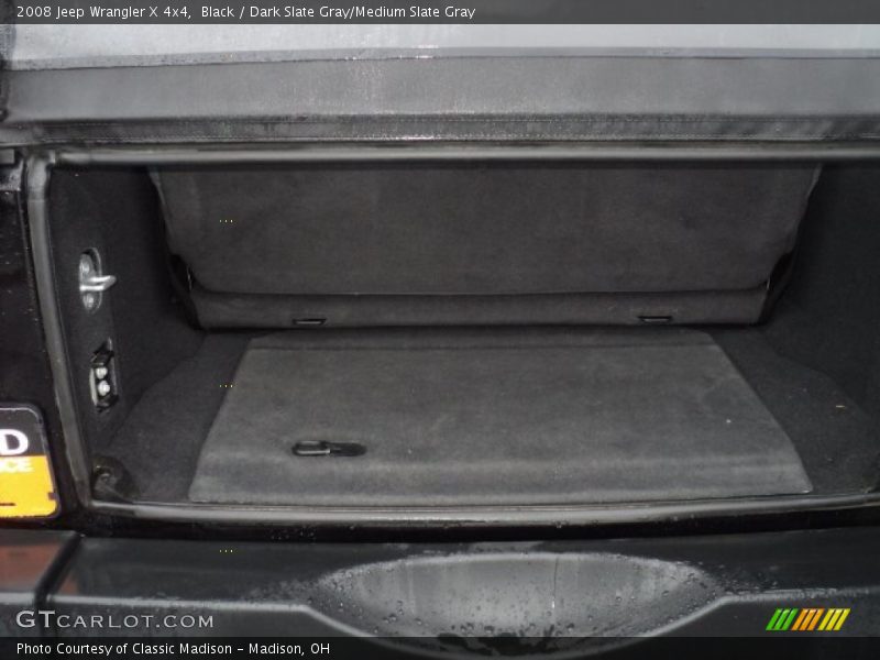 Black / Dark Slate Gray/Medium Slate Gray 2008 Jeep Wrangler X 4x4