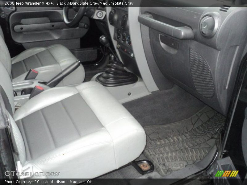 Black / Dark Slate Gray/Medium Slate Gray 2008 Jeep Wrangler X 4x4