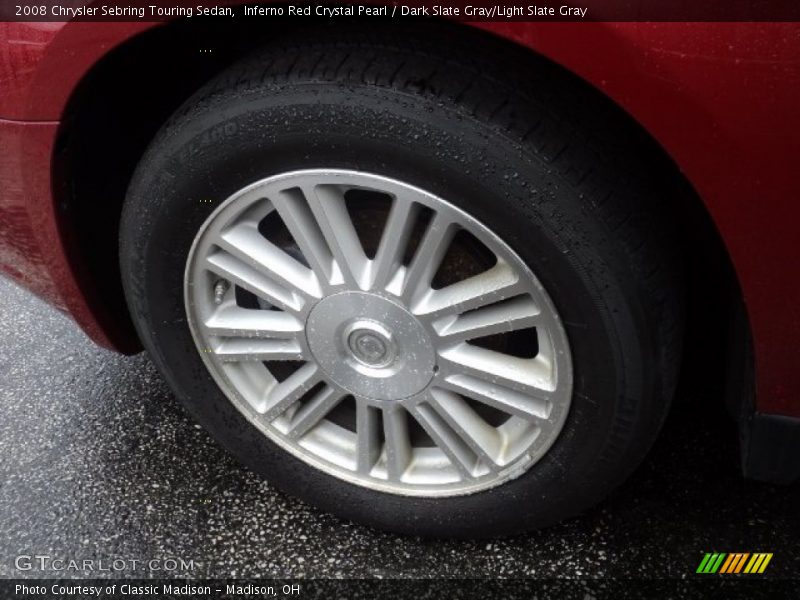 Inferno Red Crystal Pearl / Dark Slate Gray/Light Slate Gray 2008 Chrysler Sebring Touring Sedan