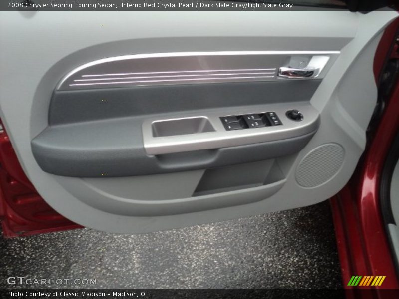 Inferno Red Crystal Pearl / Dark Slate Gray/Light Slate Gray 2008 Chrysler Sebring Touring Sedan