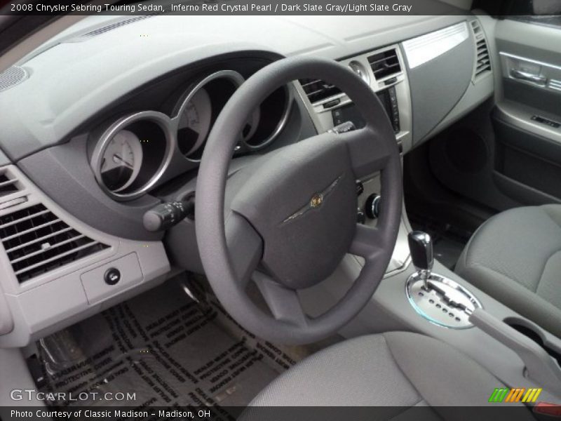 Inferno Red Crystal Pearl / Dark Slate Gray/Light Slate Gray 2008 Chrysler Sebring Touring Sedan