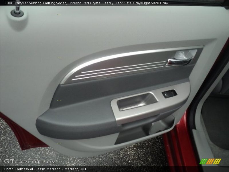 Inferno Red Crystal Pearl / Dark Slate Gray/Light Slate Gray 2008 Chrysler Sebring Touring Sedan
