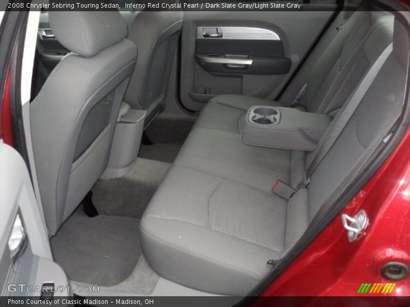 Inferno Red Crystal Pearl / Dark Slate Gray/Light Slate Gray 2008 Chrysler Sebring Touring Sedan